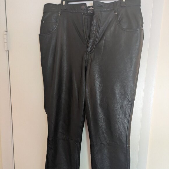 Mens Leather Pants Wilson Maxima - Picture 1 of 3
